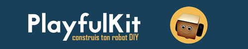 Logo de PlayfulKit - kits de construction de robots DIY