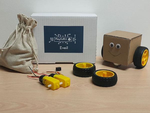 Kit Starter Eveil PlayfulKit, kit robotique DIY pour enfants à partir de 6 ans